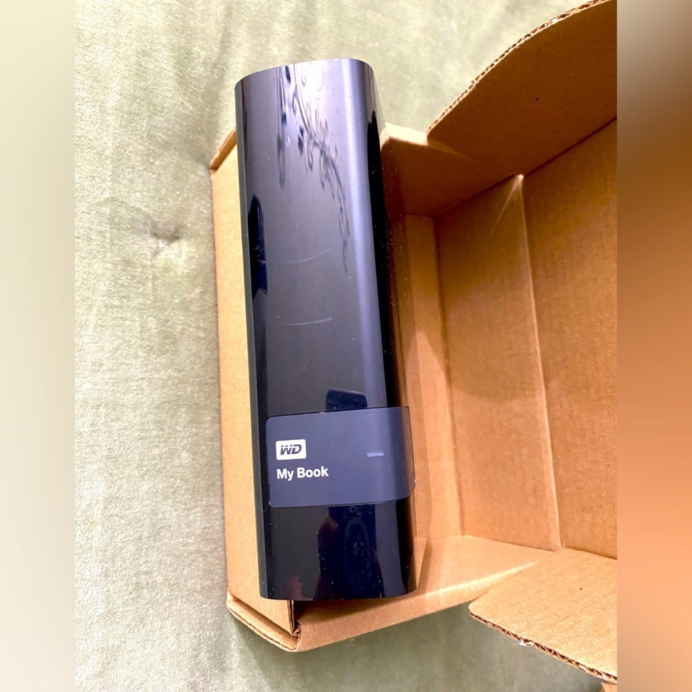 WD 4TB My Book Desktop External Hard Drive USB 3.0 WDBFJK0040HBK Black